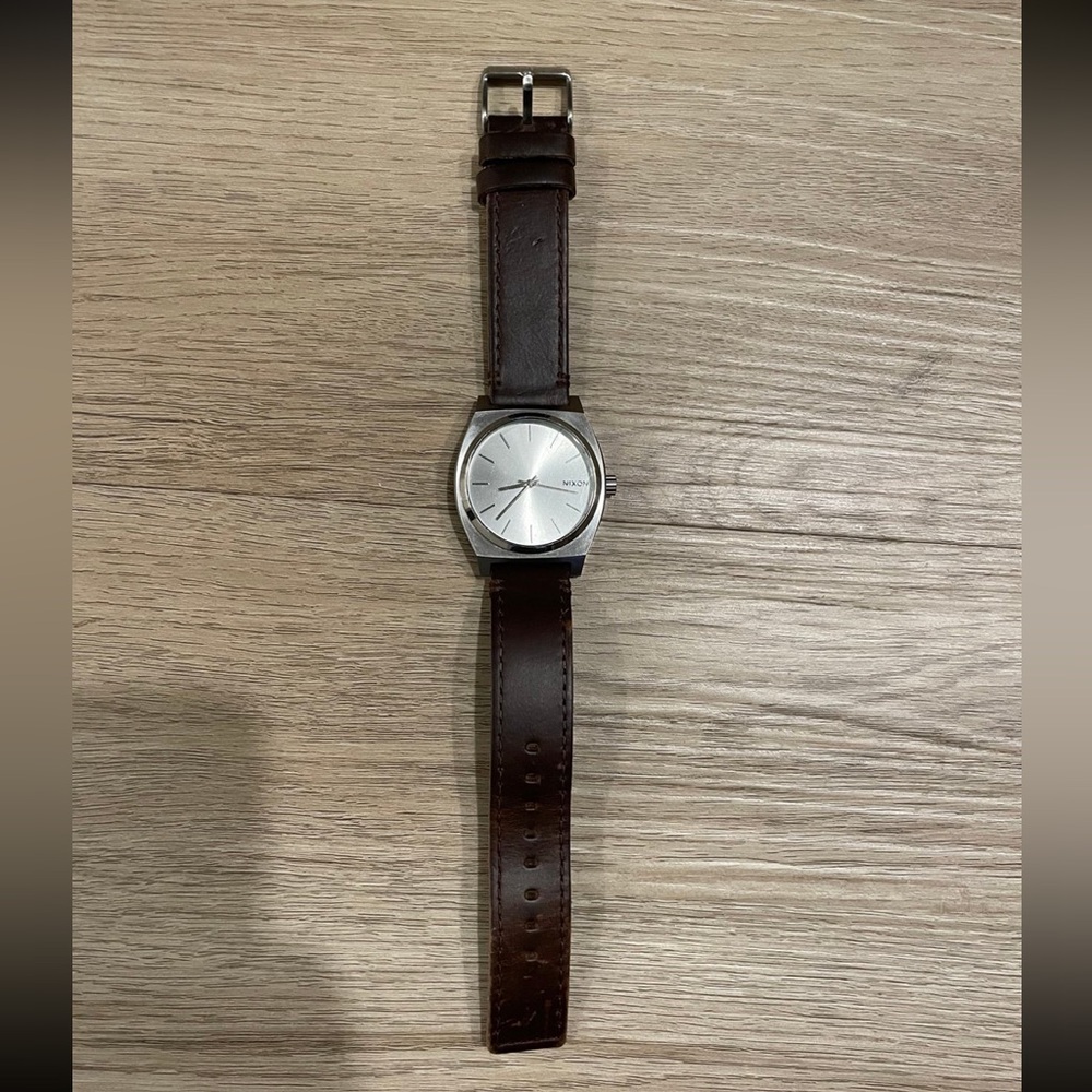 Nixon Brown Leather Watch